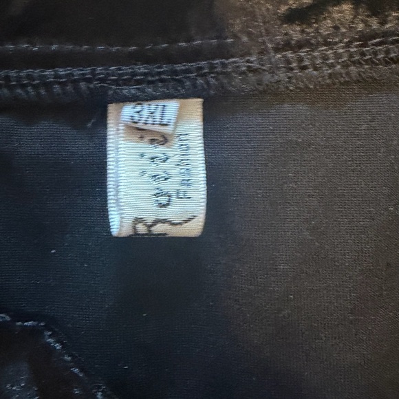 Boho Black Velvet Mini Dress with Floral Embroidery - Picture 6 of 6